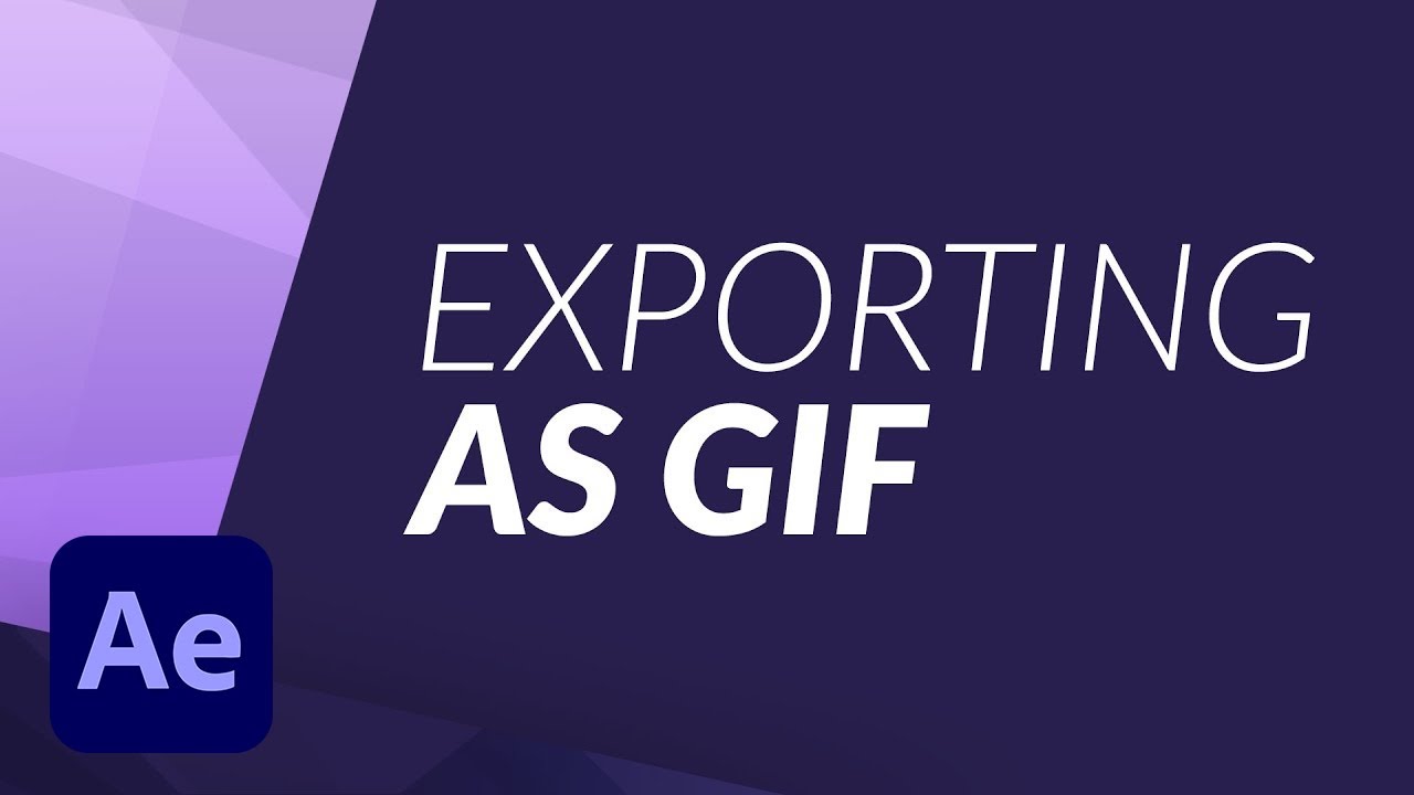 Exporting a GIF made in After Effects using Photoshop