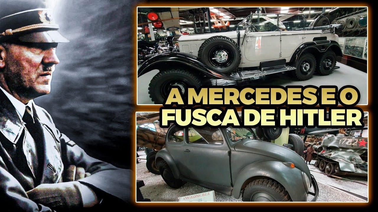 AS MÁQUINAS NAZISTAS, A MERCEDES E O FUSCA DE HITLER E OUTRAS RELÍQUIAS DE SINSHEIN