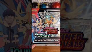 Rare Pulls Back to Back | Zacian ex Box #pokemontcg #shorts