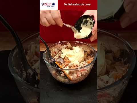 Tuna salad de luxe – a sophisticated version of tuna salad