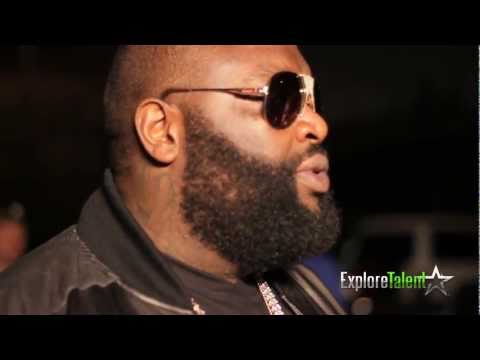 Rick Ross - Tupac Back Behind the Scenes video shoot Mack Meek Mills Maybach Music Group BMF