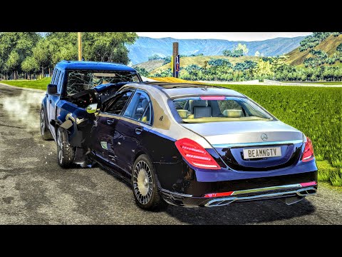 Luxury Car Crashes 24/04/2022 - BeamNG.Drive
