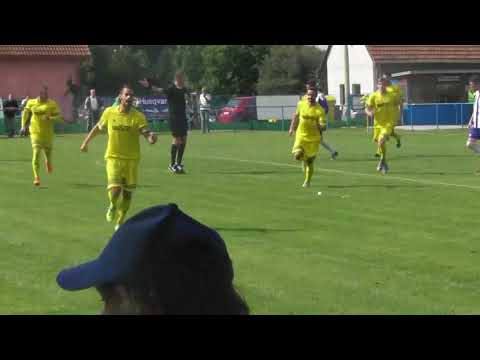 01065 1První gol 12.min. P. Mužík v utkání Převýšov -Domažlice 2:2