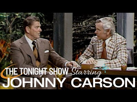 Ronald Reagan Interview on The Tonight Show Starring Johnny Carson - 01/03/1975 - Part 02