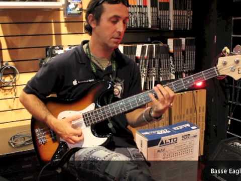 Guitare Basse Electrique Eagletone testée par Louis Perez