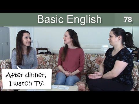 Lesson 78 👩‍🏫 Basic English with Jennifer Using⌚BEFORE and AFTER