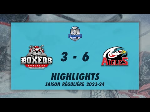 Boxers de Bordeaux 3-6 Aigles de Nice - Highlights - Synerglace Ligue Magnus 2023/24