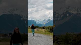 Crazy how these things work 🦋📍Mount Cook National Park, New Zealand #newzealand #butterflyeffect