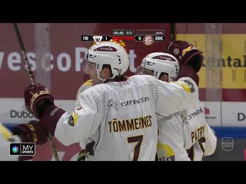 Fribourg-Gottéron - Genève-Servette HC 1-6 (0-1; 0-1; 1-4)