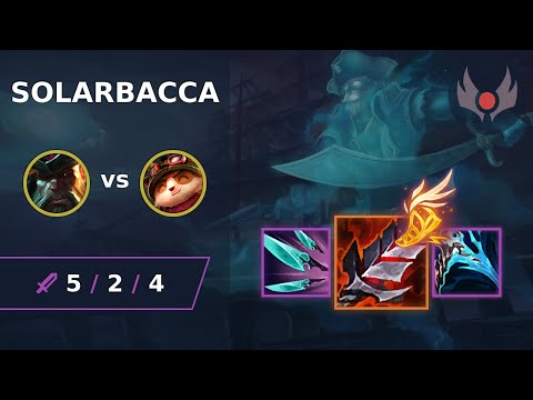 [ solarbacca ] Gangplank TOP vs Teemo | NA GRANDMASTER | LOL Season 2024