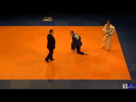 Judo 2014 Dutch Championships: Biesbrouck (NH) - Attema (MN) [-90kg] semi-final