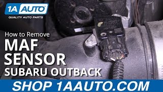 How to Replace Mass Air Flow Sensor 10-14 Subaru Outback