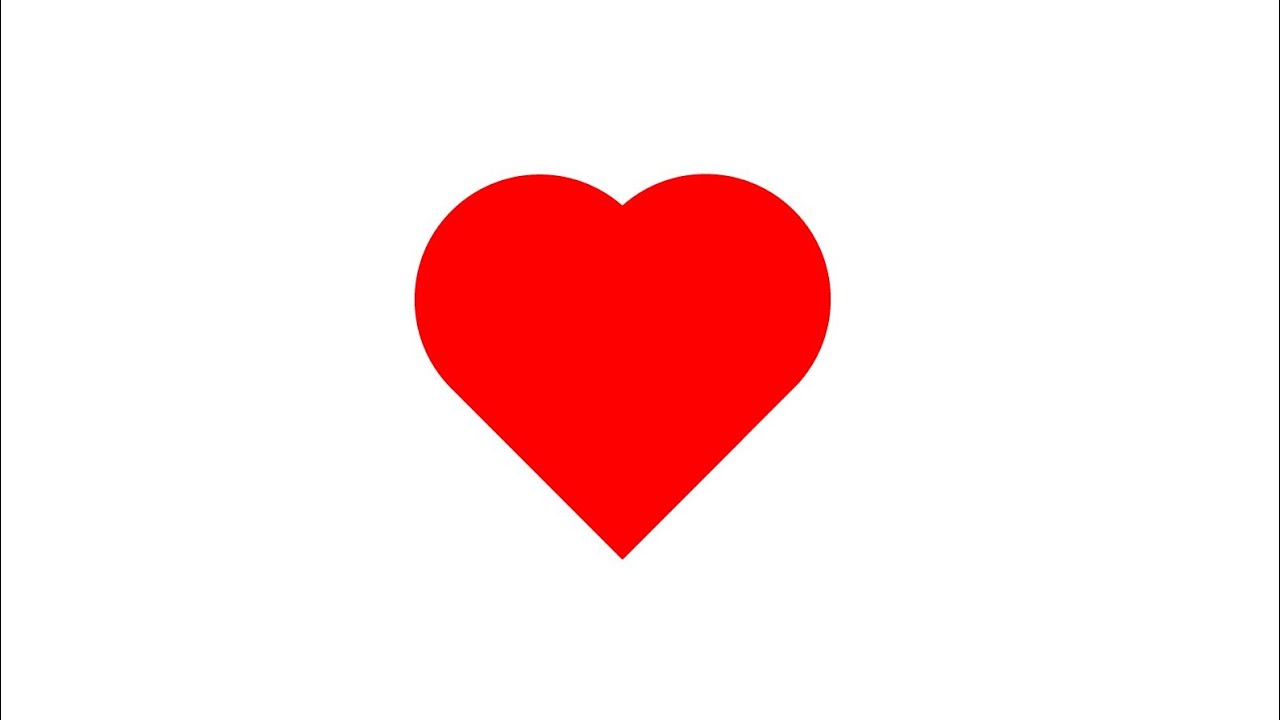 How To Draw a Heart in Adobe Illustrator #Short #AdobeIllustrator #Heart