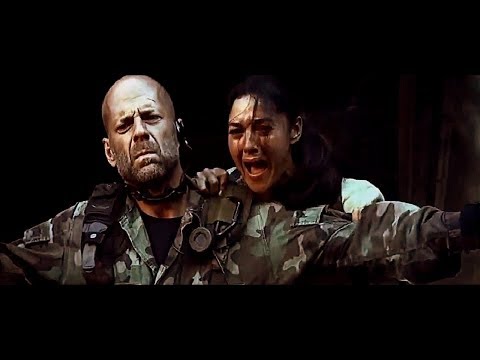 Tears of the Sun [2003] Scene: "Let's turn it around"/Village massacre.