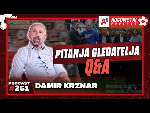 A1 Nogometni Podcast #251 Q&A 251 - Damir Krznar