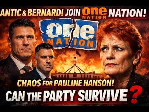 If Antic and Bernardi join One Nation will Hanson survive?