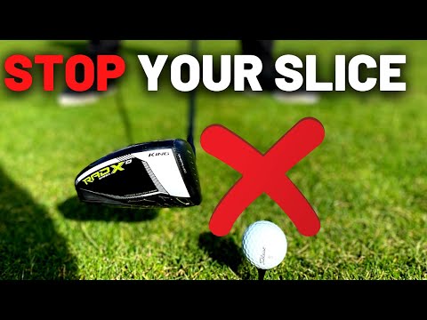 2 SIMPLE WAYS TO FIX YOUR GOLF SLICE - GUARANTEED