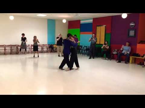 《Clase de Milonga: Ritmica》 Magdalena Gutierrez y Germán Ballejo.