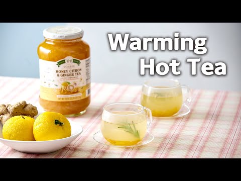 [VONBEE] Honey Yuja Ginger Tea Recipe - Hot Tea