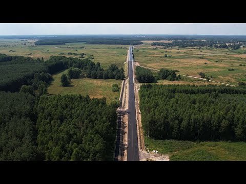 Narew i obwodnica Narwi z drona