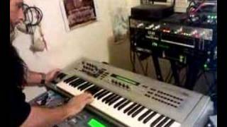 Andrea De Paoli keyboards improvising home solo