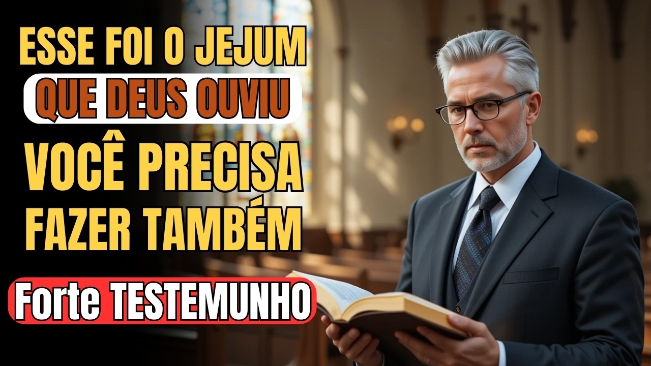 MAIOR MINISTRO DE CURA E LIBERTAÇÃO REVELA O MELHOR JEJUM QUE DEUS ATENDE