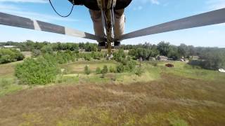 preview picture of video 'Mosquito ultralight helicopter flying with GoPro Hero 3+'