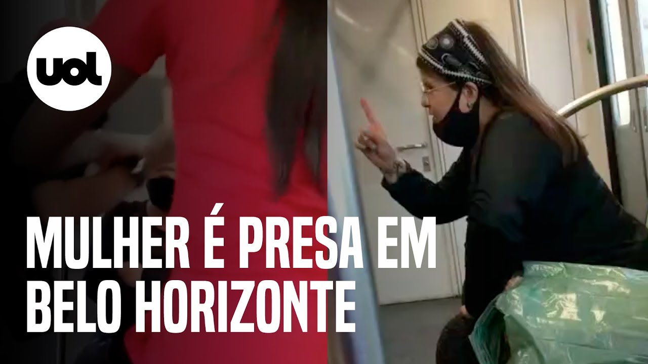 Mulher é presa por injúria racial contra família no metrô de Belo Horizonte: “Eu sou racista mesmo”