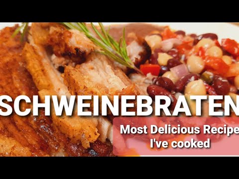 Schweinebraten | Bavarian Pork Roast | COOK WITH GABBY