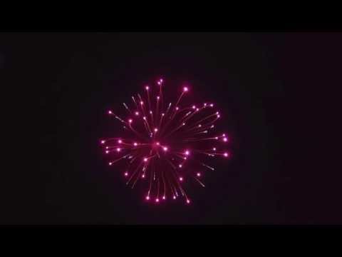 SCP148/150 - 150mm White Strobe Coconut Ring with Pink Tadpole Core Shell