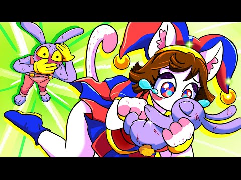 Jax Transformed into a Cute Rabbit?! ❤️🐰  | THE AMAZING DIGITAL CIRCUS UNOFFICIAL Animation