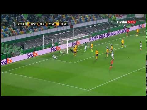 GOL! Sporting CP 1-0 Atletico Madrid (Fredy Montero 28')