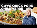 Guy Fieri's Quick Pork Chile Verde | Food Network