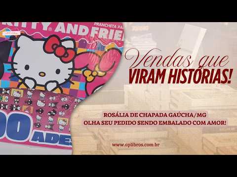 Pedido embalado e enviado para Rosária de Chapada Gaúcha/MG #aplibros #pedidoembaladoaplibros