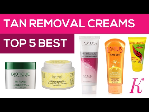 Best tan removal creams