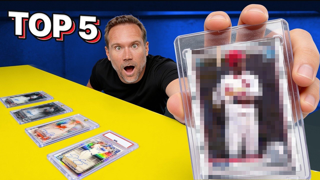 TOP 5 HOTTEST SPORTS CARDS!