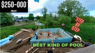 How To Build an ICF Pool | Visionary Vlog - EP 07