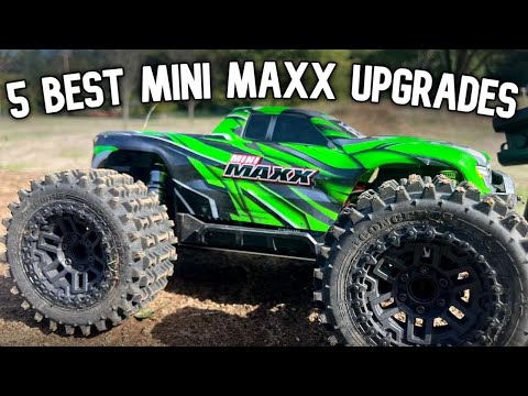 5 BEST TRAXXAS MINI MAXX UPGRADES BY #GPMRACING