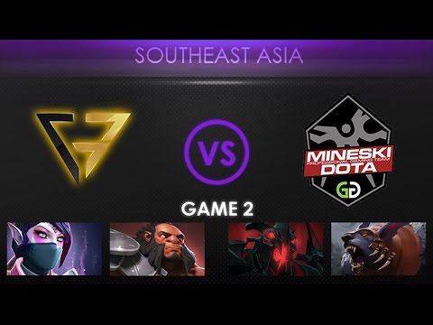Clutch Gamers vs Mineski Game 2 - Kiev Major SEA Qualifier: Playoffs - @LyricalDota @BTSGoDz
