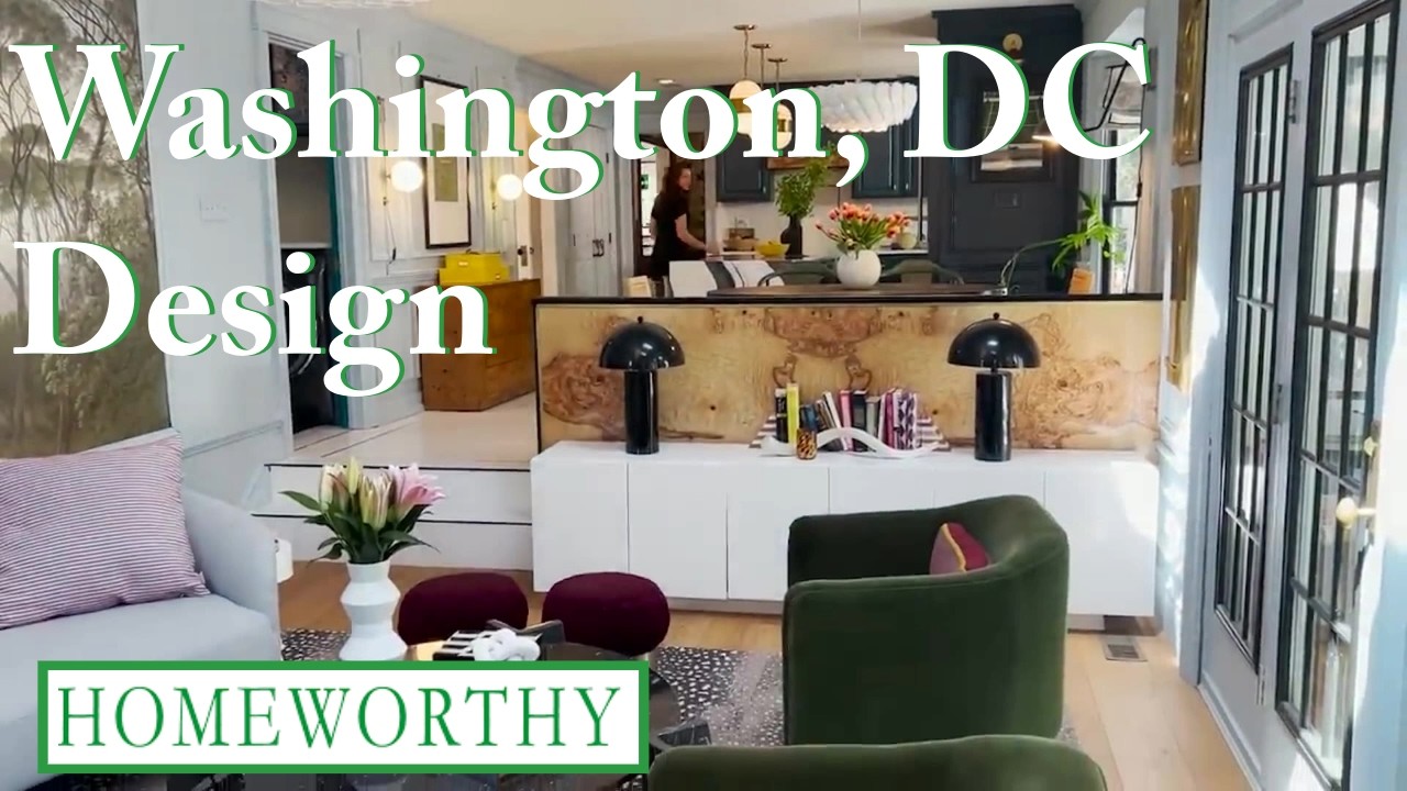 WASHINGTON DC INTERIOR DESIGN | Historic Charm Meets Eclectic Style