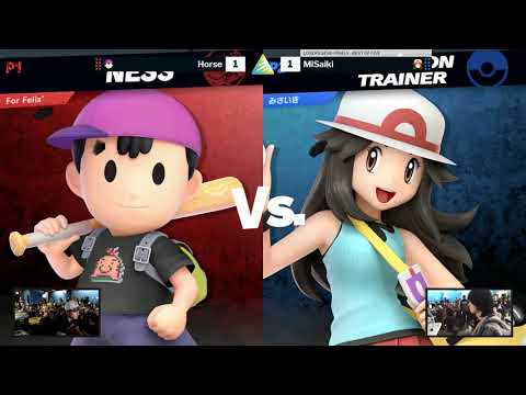 Ascension II Losers Semi-Finals - Saiki (PKMN Trainer) vs Horse (Ness)
