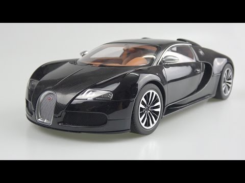 1/18 AUTOart Bugatti EB Veyron 16.4 Sang Noir review