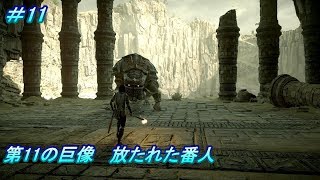 第11の巨像！放たれた番人！PS4版「ワンダと巨像」（Shadow of the Colossus）#11