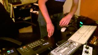 Video thumbnail for FutureRetro Swynx demo with volca beats, r50e, 303 by James Porch