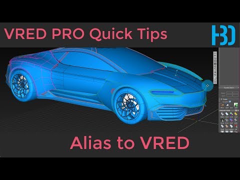 VRED Quick tips: Alias to Vred