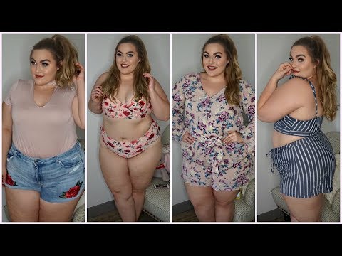 Plus-Size Clothing Haul + Try-On | Forever 21 & More ♡ 2017 Video