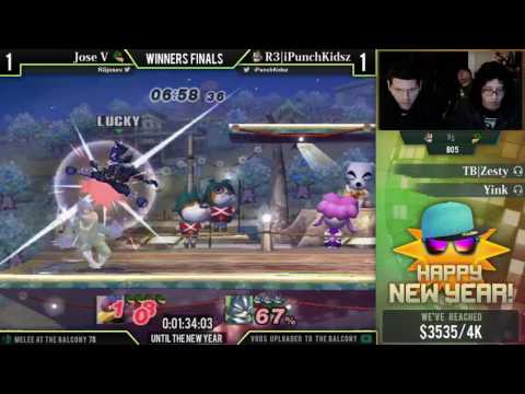 New Years @ the Balcony 78: Winners Finals ft. R3|iPunchKidsz (Fox) VS Jose V (Falco)