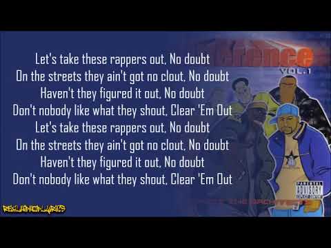 Domingo - Clear 'Em Out ft. KRS-One & Tonedeff (Lyrics)
