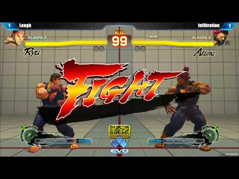 EVO 2013 - SSF4:AE 2012 Semi Final - Part 8 - Infiltration vs. Laugh