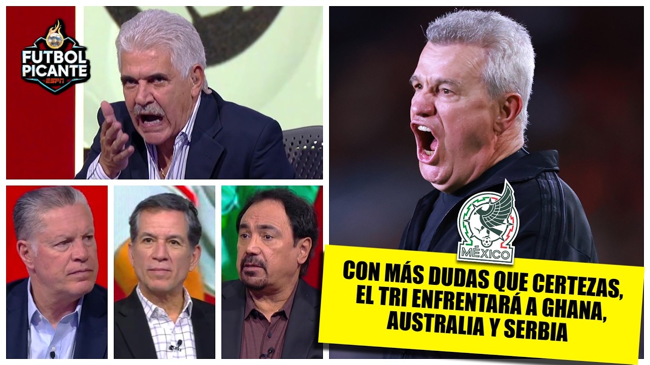 TUCA FERRETTI, DESOLADOR: Javier Aguirre debe estar DESESPERADO porque no tiene XI | Futbol Picante
